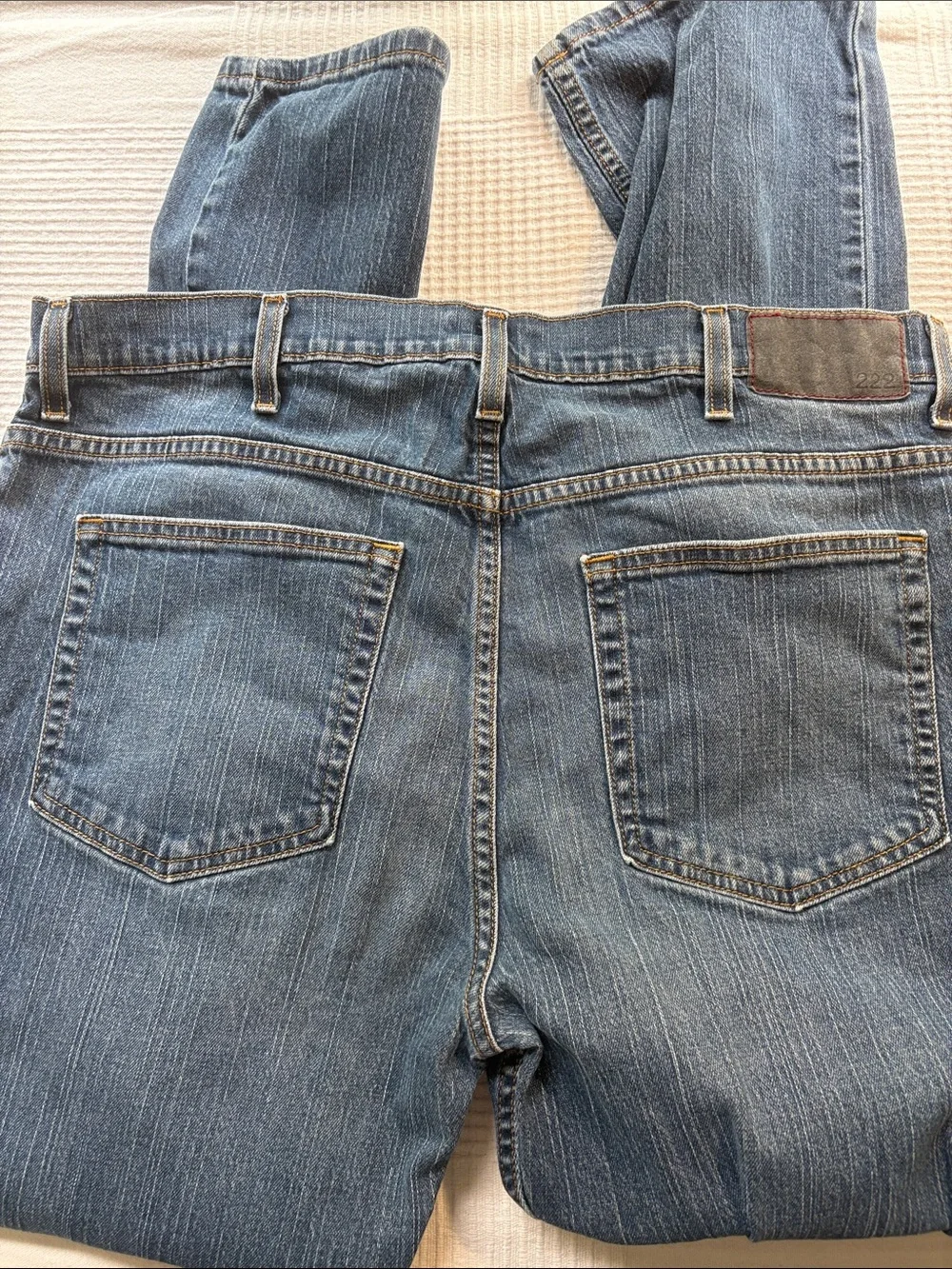 Adam Levine Collection Men's Medium Blue Straight Jeans